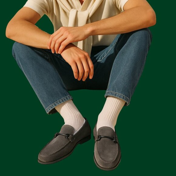 Salvatore Ferragamo Brown Suede Bit Loafers – Size 13.5 (Made in Italy) - Picture 1 of 7